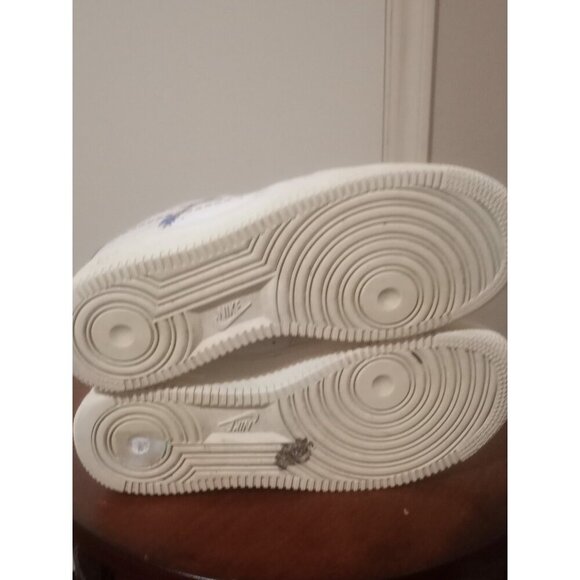 Nike Air Force 1 '07 SE 101 White Purple Sneakers DX2348-100 Women's US 7.5 - Picture 15 of 16